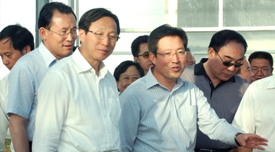 農業農村部黨組書記、部長韓長賦視察我公司